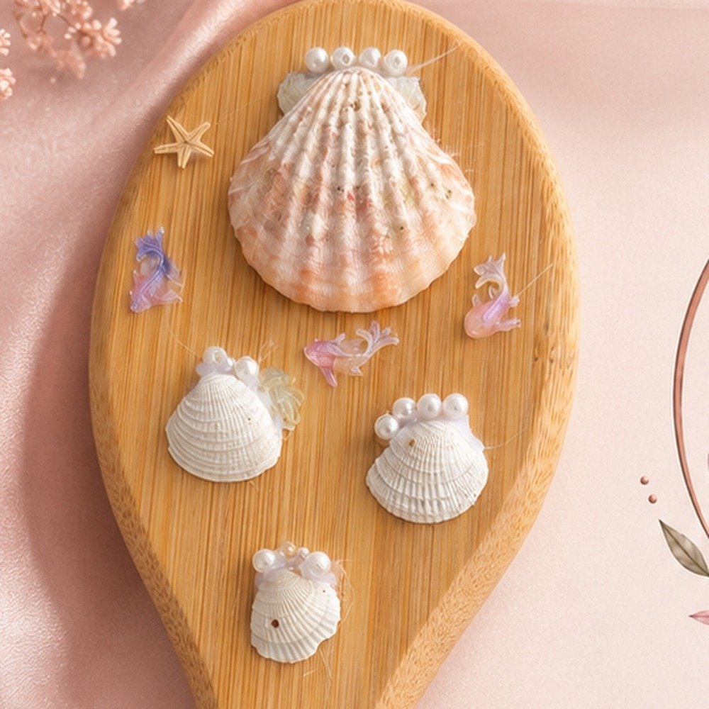 Shell Hair Brush